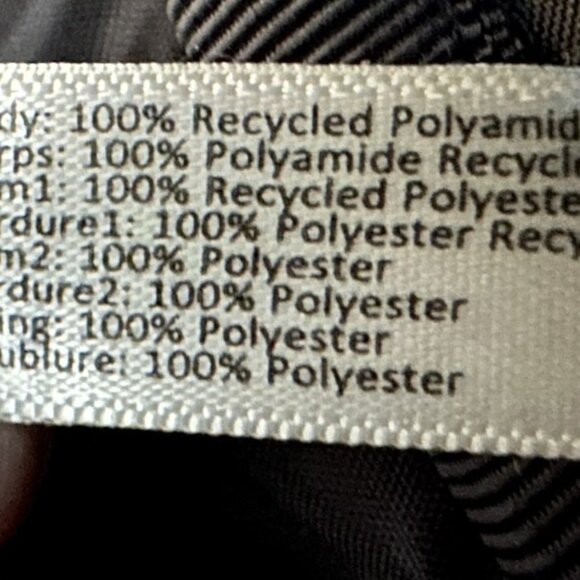 Victoria's Secret PINK Quilted Puffer Backpack Black Like New no signs of use - Picture 7 of 7